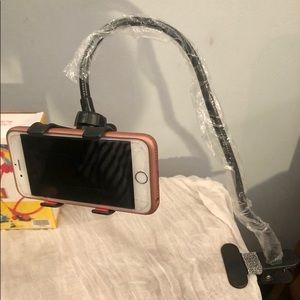 Cell phone clip holder for Bedroom desktop + more!